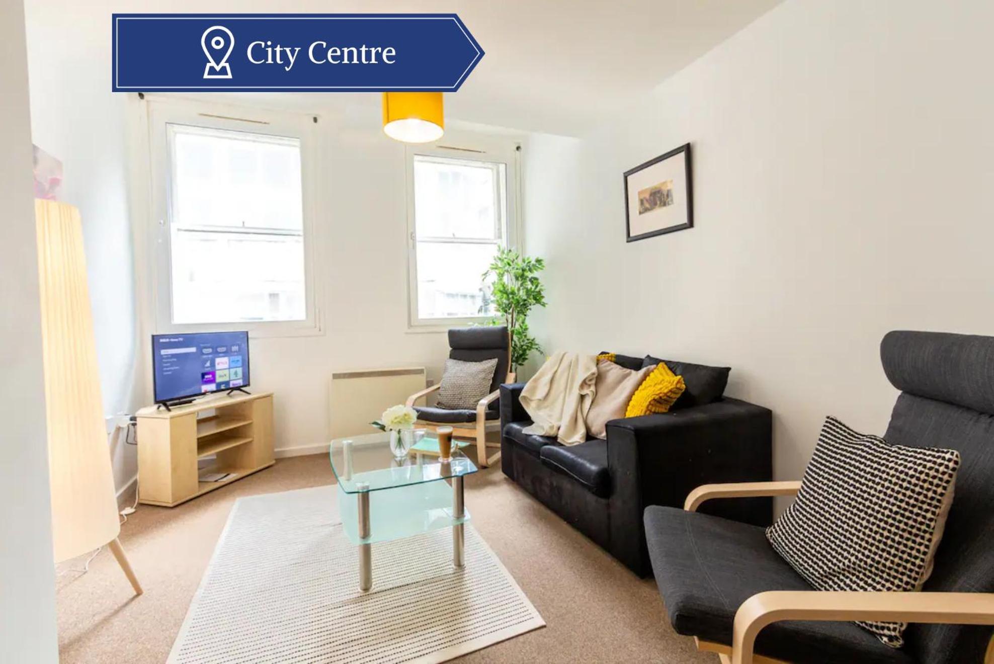 Comfy Chic 2Bed Apartment In Sheffield City Centre Exterior foto